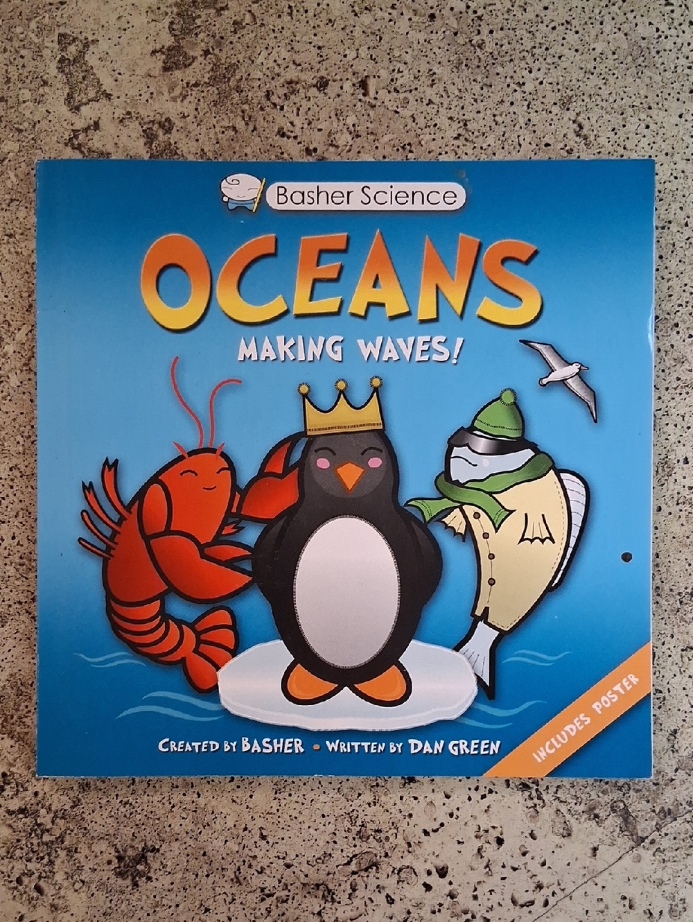 Basher Science Oceans Making Waves Childrens Book With Poster Homeschool